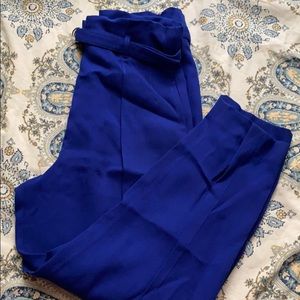 3.1 Phillip Lim Cobalt Blue High Rise Tapered Pant